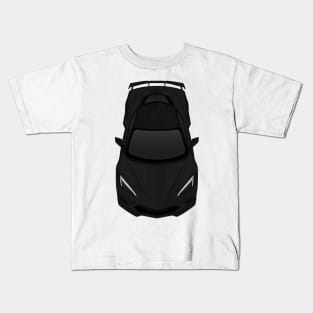 C8 Black Kids T-Shirt